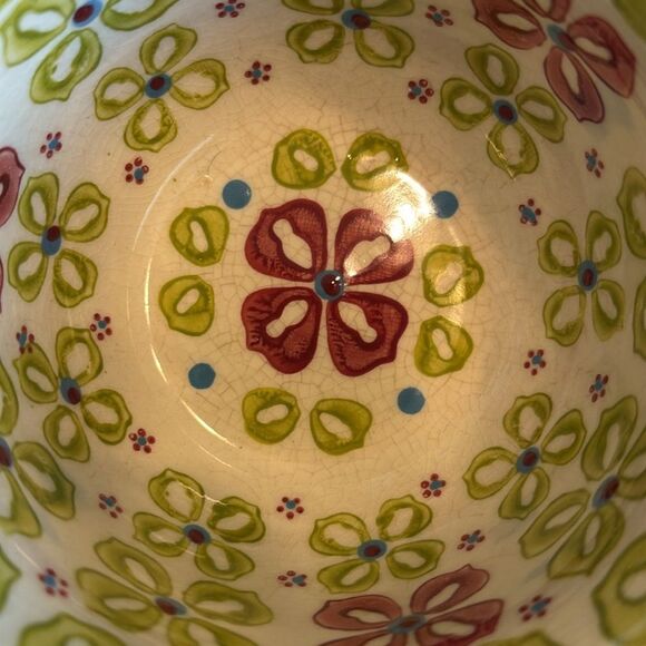 Anthropologie Elka Floral Twist Pedestal Cup Mug - Picture 9 of 10